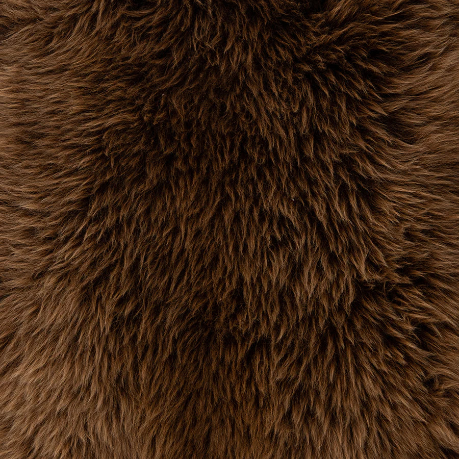 <p>Jacob Sheepskin Fleece - Natural Brown</p>
