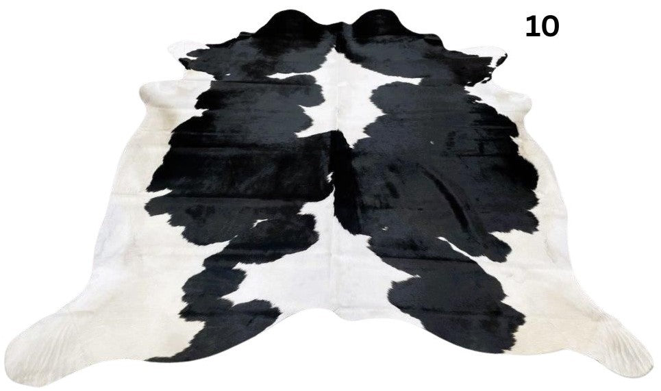 Cowhide Rug - Black White (Large)