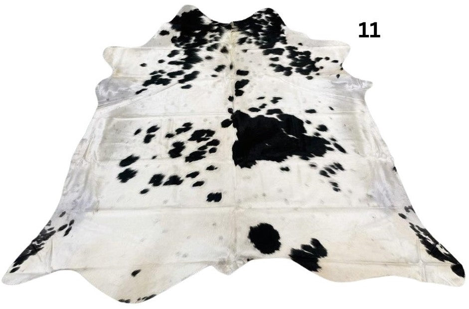 Cowhide Rug - Black White (Regular)
