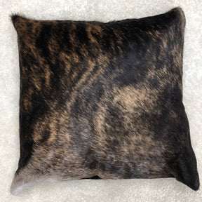Cowhide Cushion - Exotic Brindle