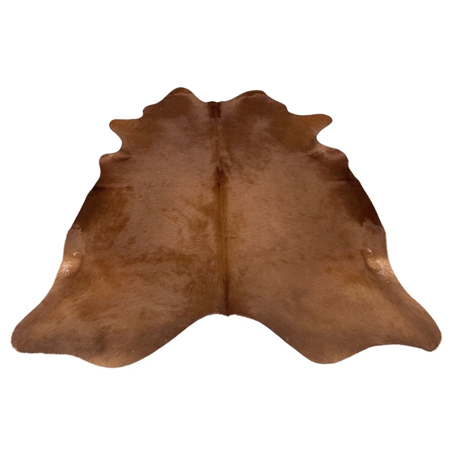 Cowhide Rug - Solid Brown (Regular)