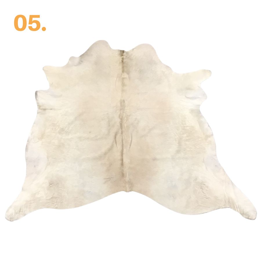 Cowhide Rug - Solid White (Regular)