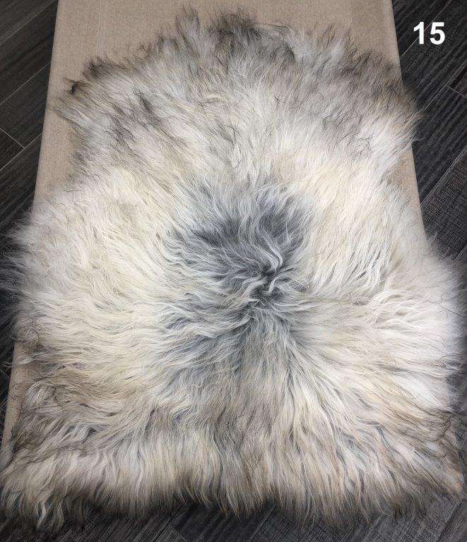 Icelandic Sheepskin Rug - Natural Grey