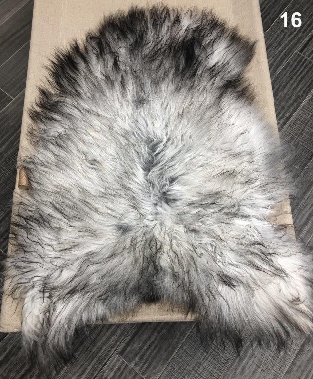 Icelandic Sheepskin Rug - Natural Grey