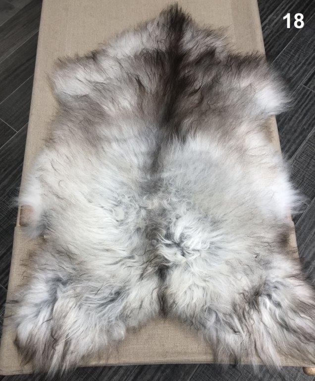 Icelandic Sheepskin Rug - Natural Grey