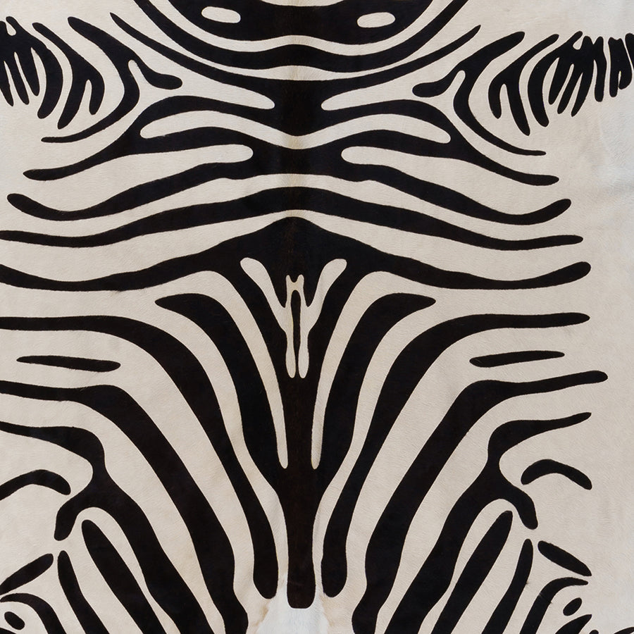 Cowhide Rug - Zebra Print
