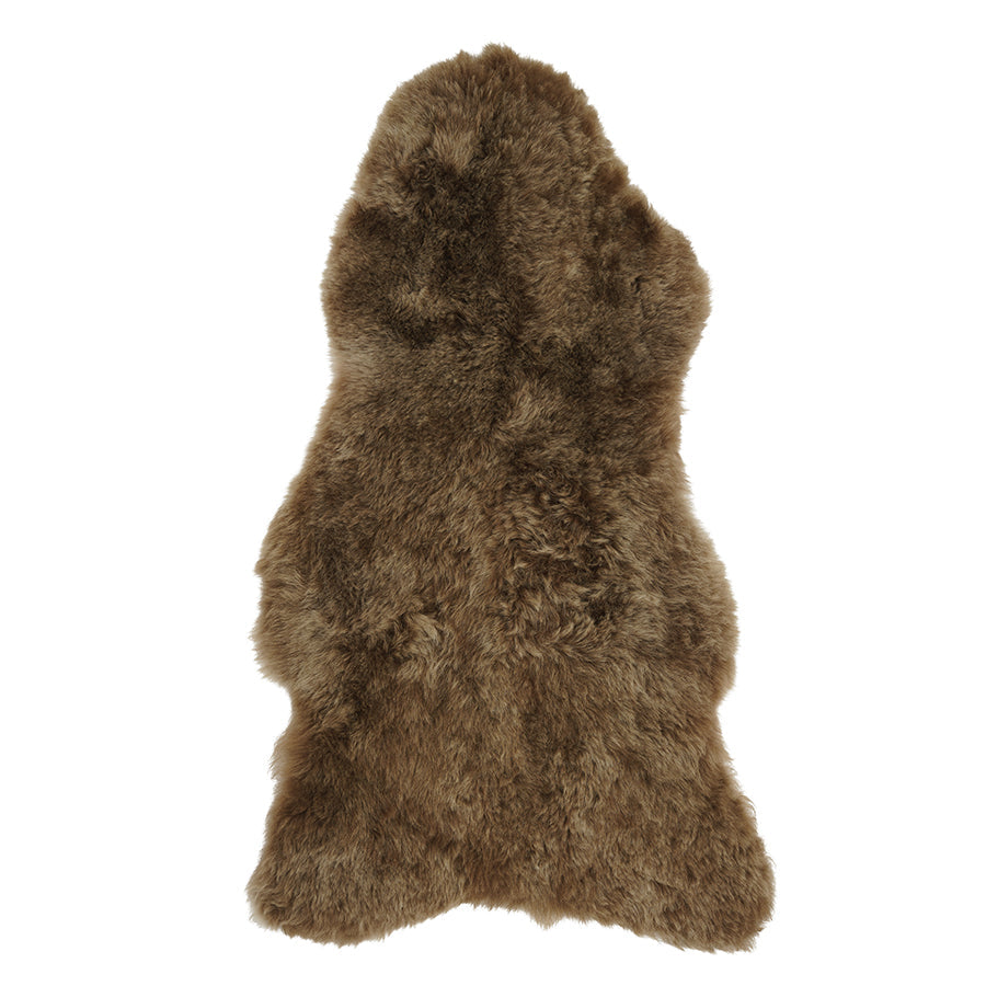 Icelandic Shorn Sheepskin Rug - Copper Caramel