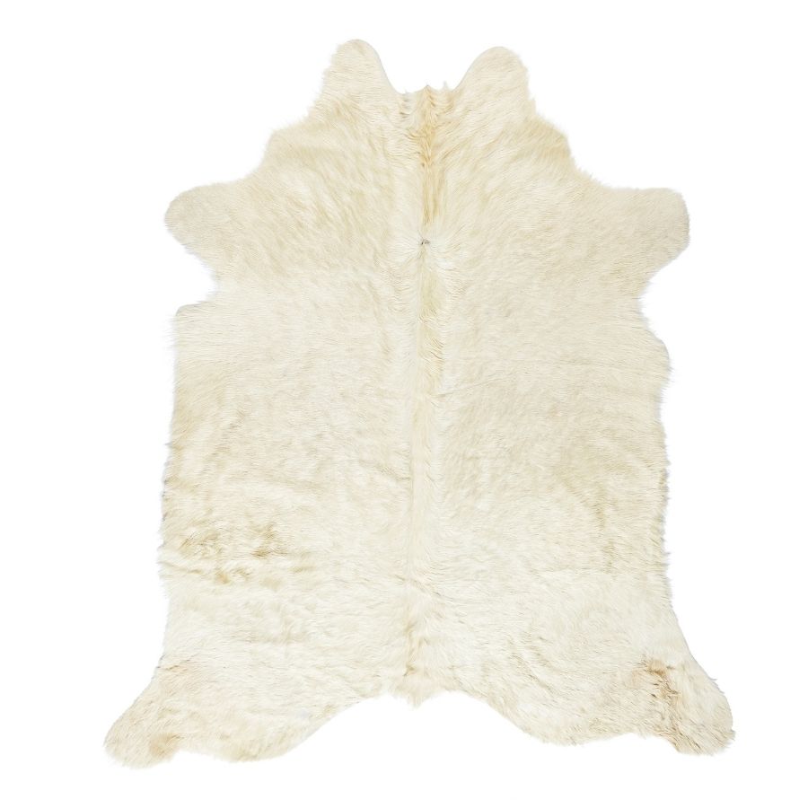 Cowhide Rug - Solid White (Regular)