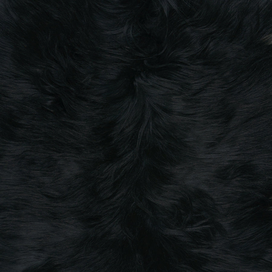 Long Hair Goatskin Hair - Dyed Grey