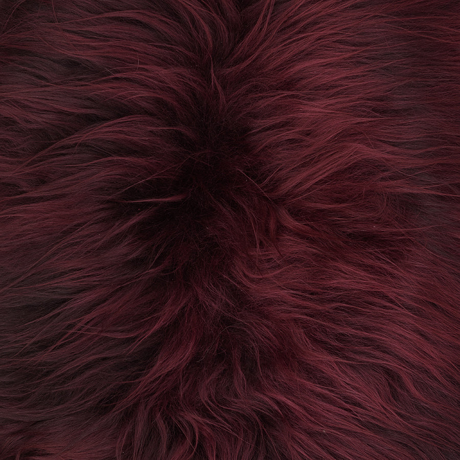 Icelandic Sheepskin Fleece - Wine