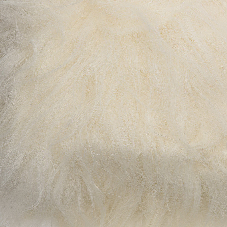 Icelandic Sheepskin Floor Rug - White