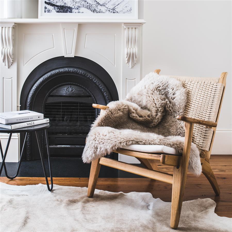 Sheepskin Rug Merino - Taupe