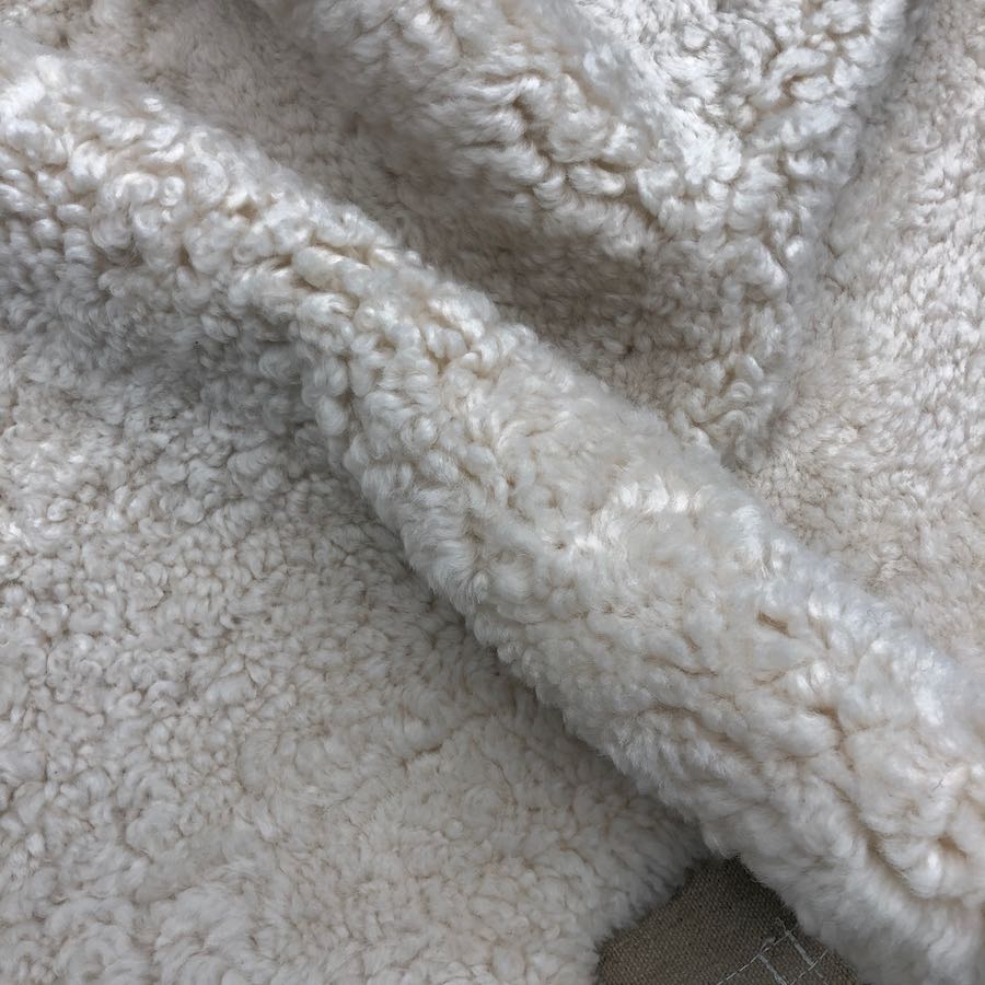 Shearling Rug - Bone