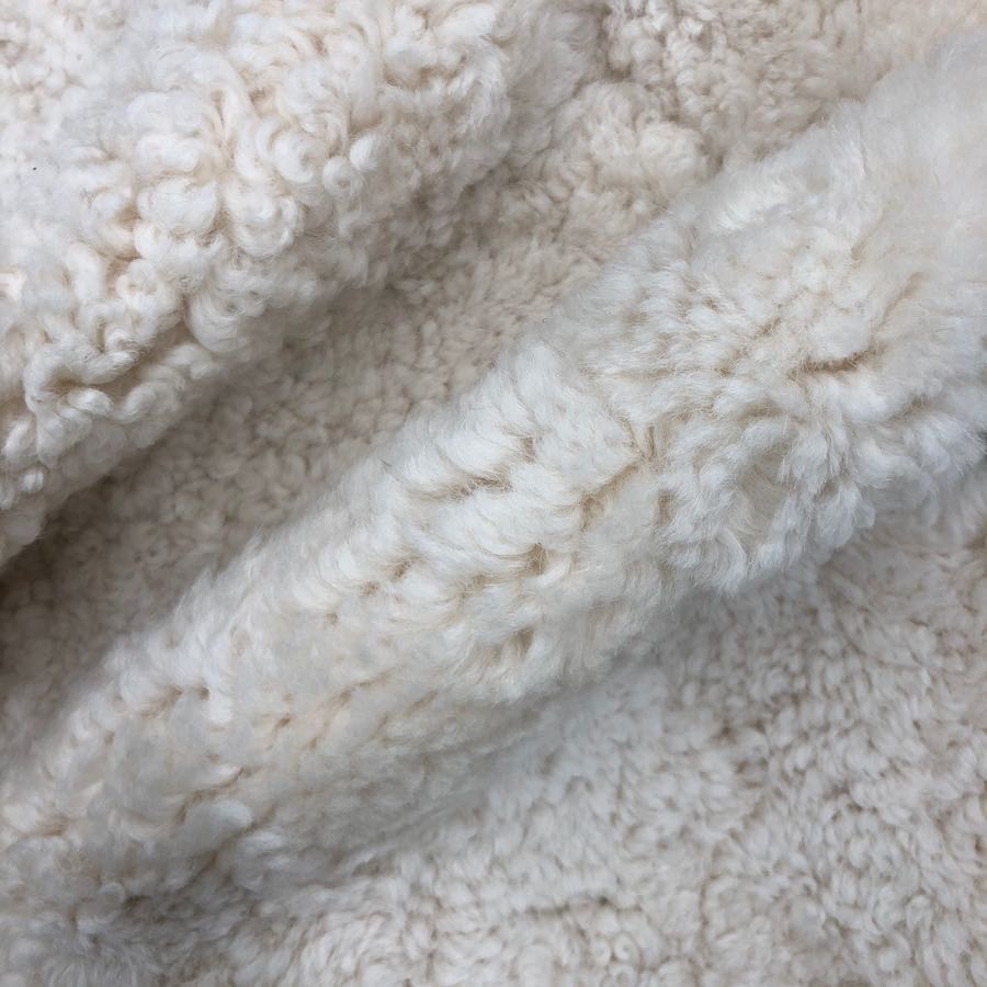 Shearling Rug - Bone
