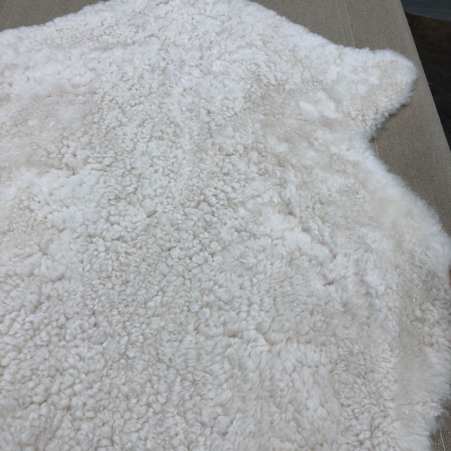 Shearling Rug - Bone