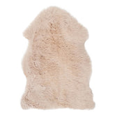 Genuine New Zealand Sheepskin Throw Rug - Bone