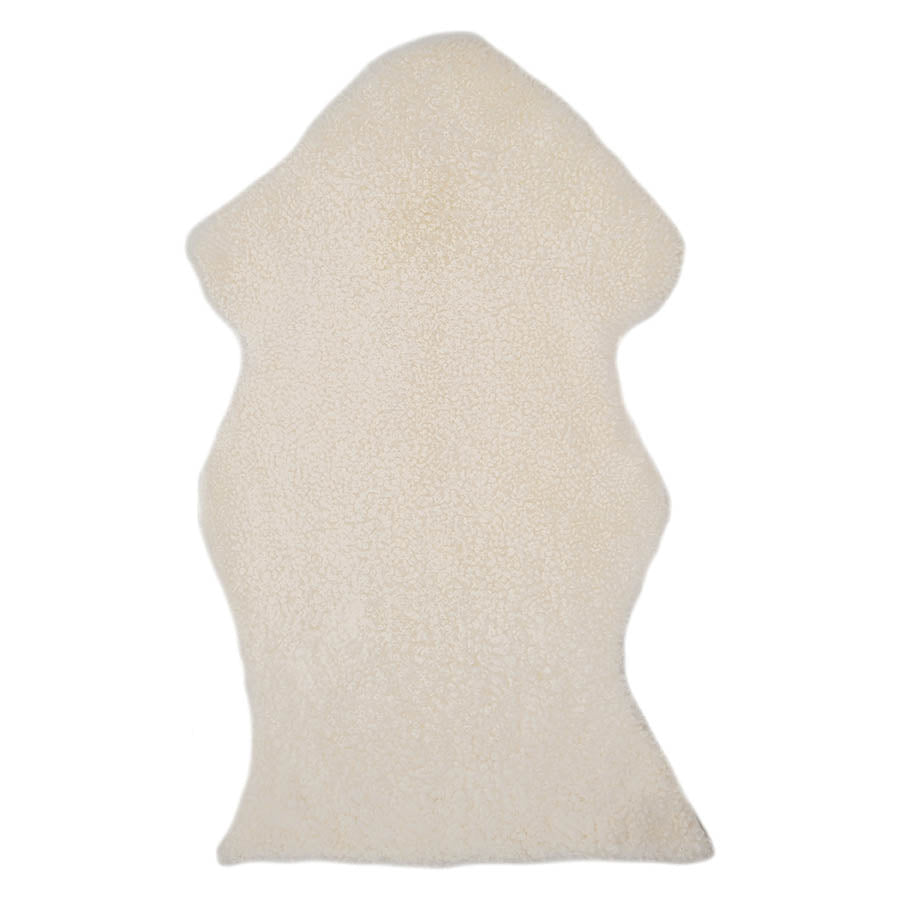 Shearling Rug - Natural White