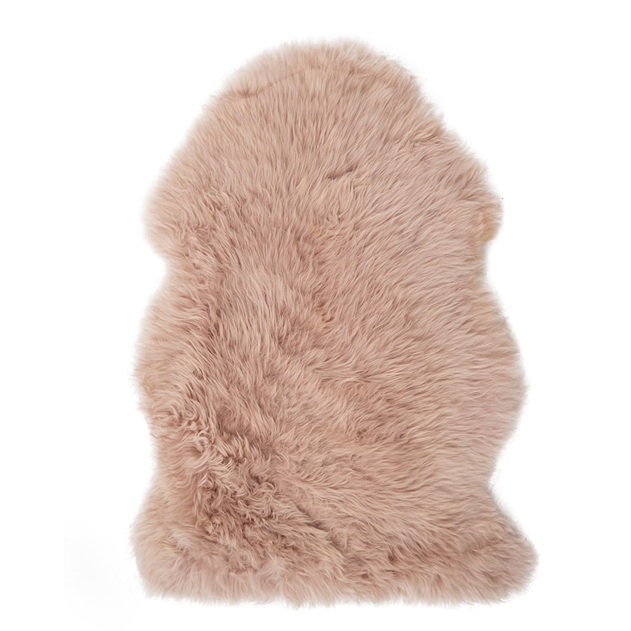 New Zealand Sheepskin Rug- Soft Pink