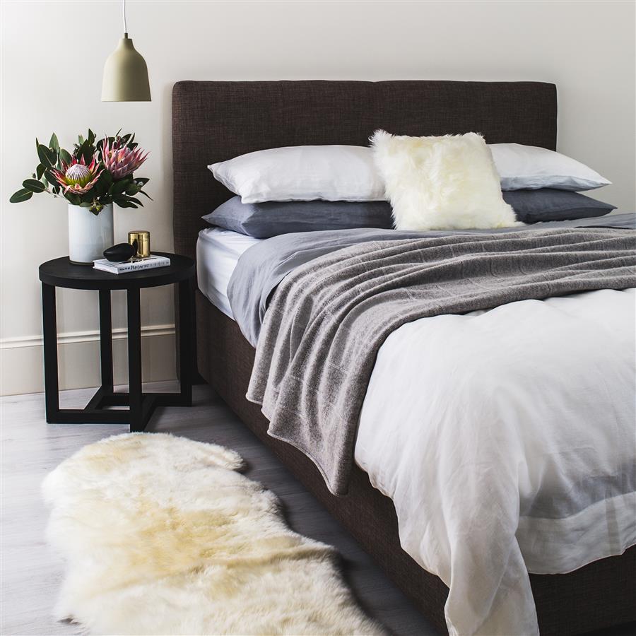White Merino Sheepskin Hallway Runner - 2 Hides