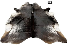 Salt & Pepper Cowhide Rug – Regular | Genuine Natural Hide