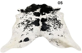 Salt & Pepper Cowhide Rug – Regular | Genuine Natural Hide