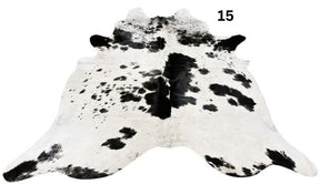 Salt & Pepper Cowhide Rug – Regular | Genuine Natural Hide