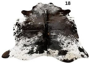 Salt & Pepper Cowhide Rug – Regular | Genuine Natural Hide