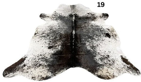 Salt & Pepper Cowhide Rug – Regular | Genuine Natural Hide