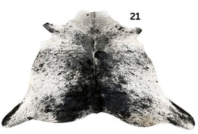 Salt & Pepper Cowhide Rug – Regular | Genuine Natural Hide