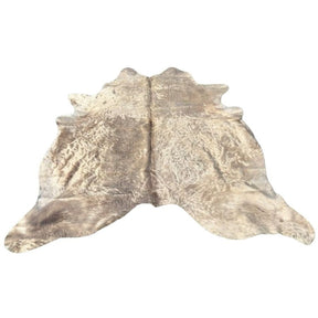 Cowhide Rug – Champagne | Natural Hair‑On Hide (Regular)