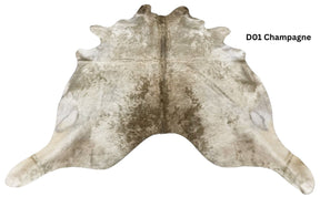 Cowhide Rug - Champagne (Regular)