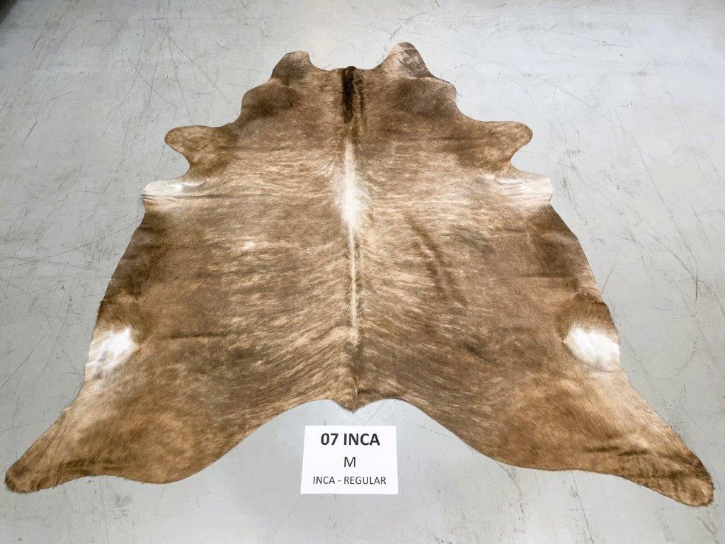 Assorted Colours Cowhide Rug - Inca (Regular)