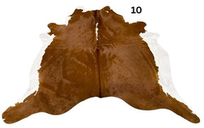 Brown & White Cowhide Rug – Regular | Genuine Hereford Hide