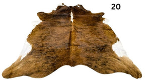 White Belly & White Spine Cowhide Rug – Regular | Genuine Natural Hide
