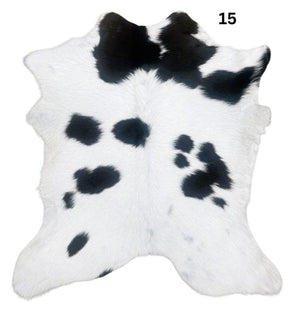 Black & White Calf Hide Rug