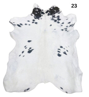 Black & White Calf Hide Rug