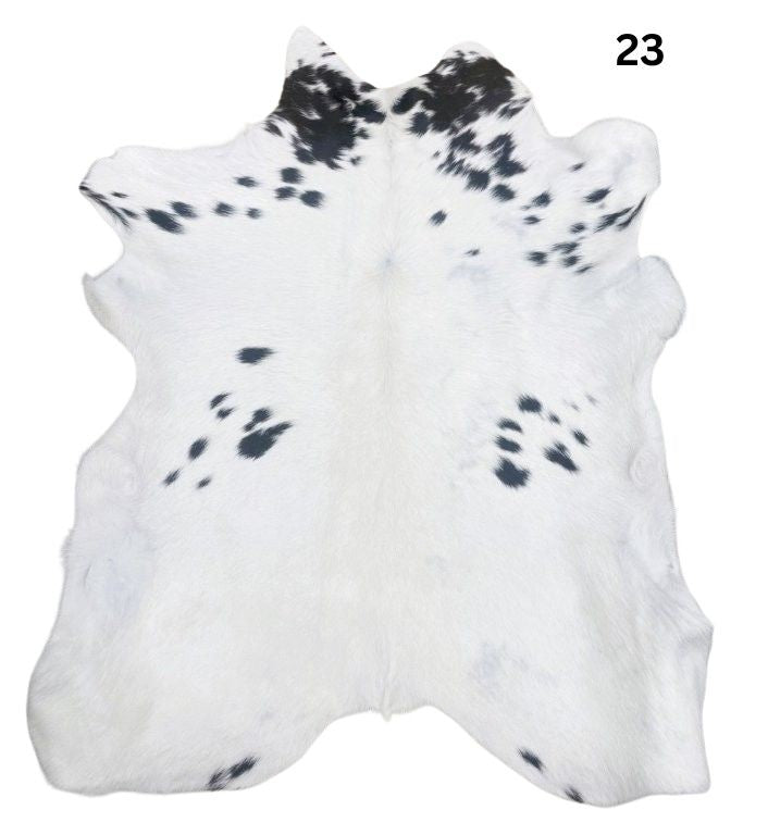 Black & White Calf Hide Rug