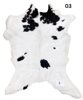 Black & White Calf Hide Rug