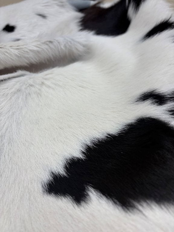 Black & White Calf Hide Rug