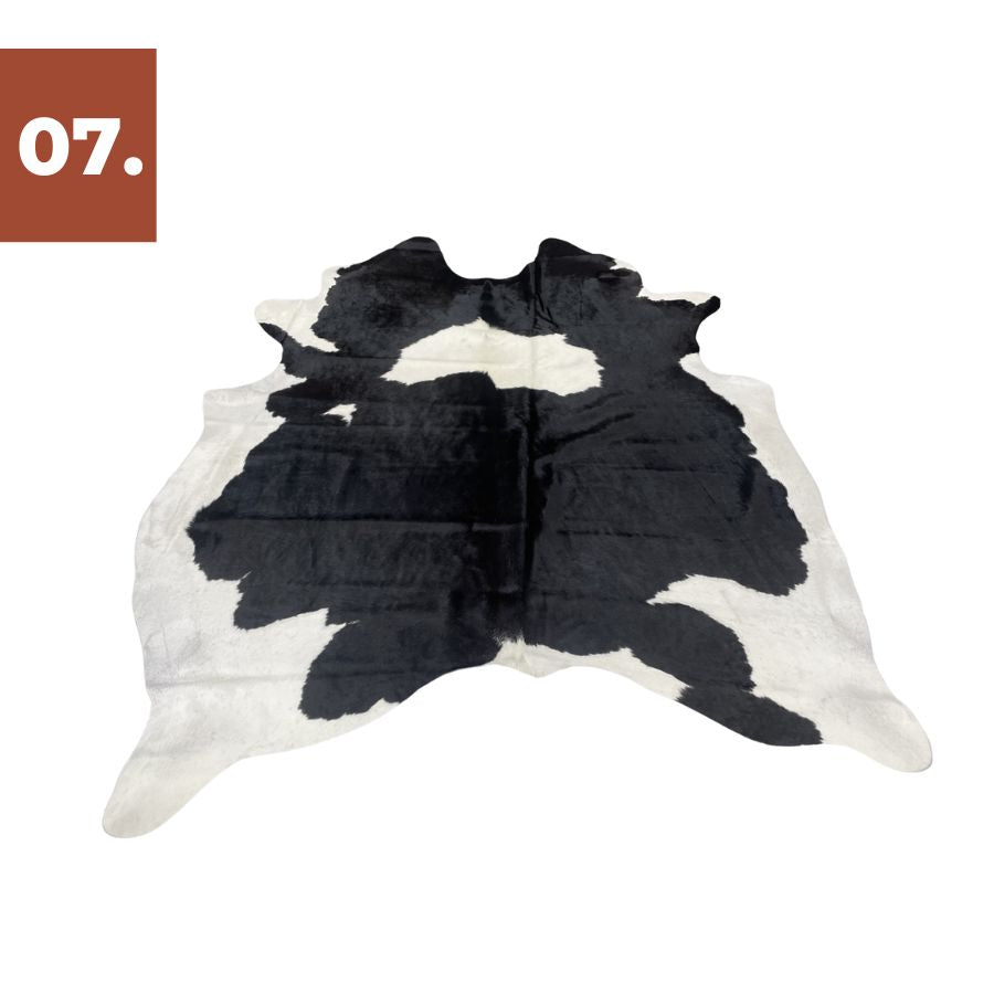 Cowhide Rug - Black White (Large)