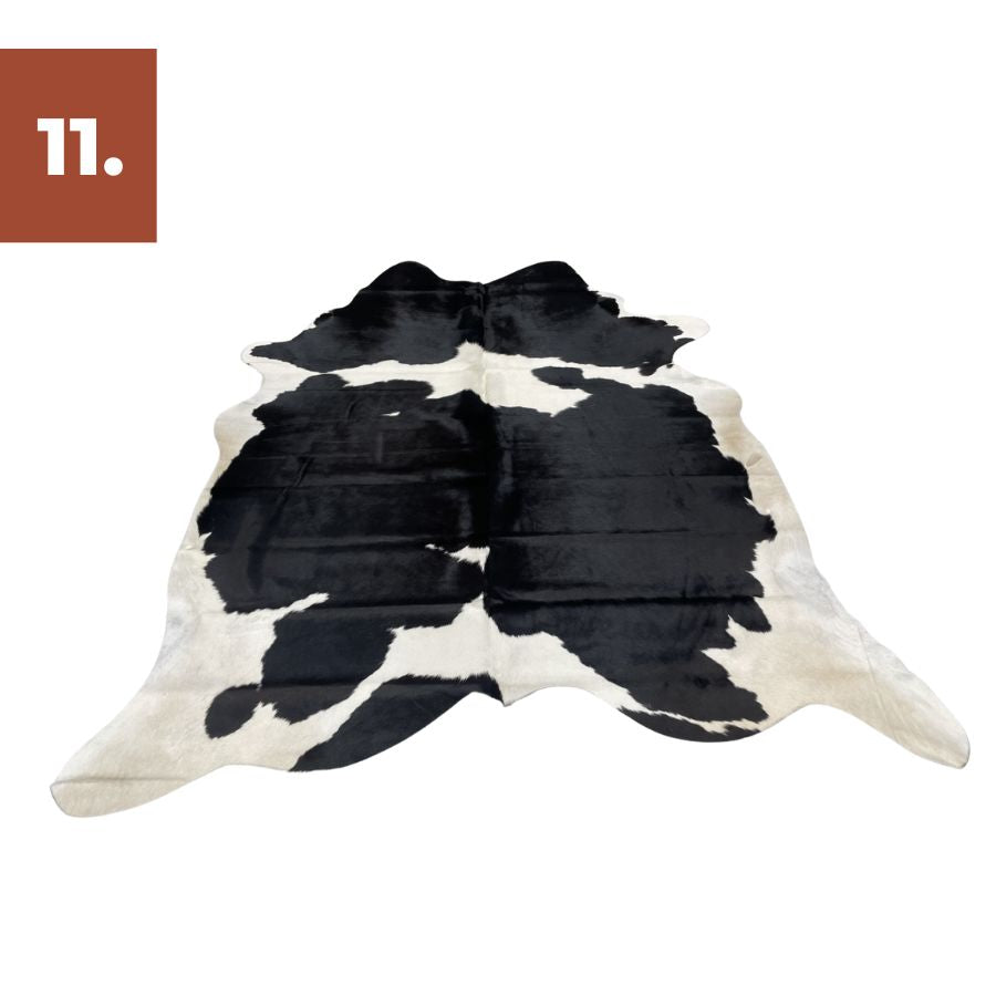 Cowhide Rug - Black White (Large)