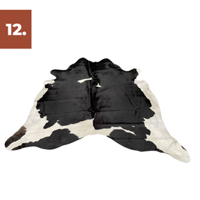 Cowhide Rug - Black White (Large)