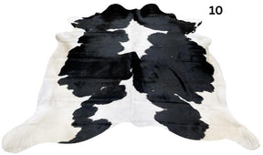 Cowhide Rug - Black White (Large)