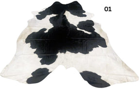 Cowhide Rug - Black White (Regular)