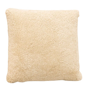 Shearling Square Cushion - Bone 60cm