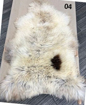 British Sheepskin Rug – Rich Dark Brown | Natural Wool Hide