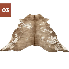 Cowhide Rug - Beige & White Special (Regular)