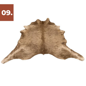 Cowhide Rug - Solid Beige (Regular)