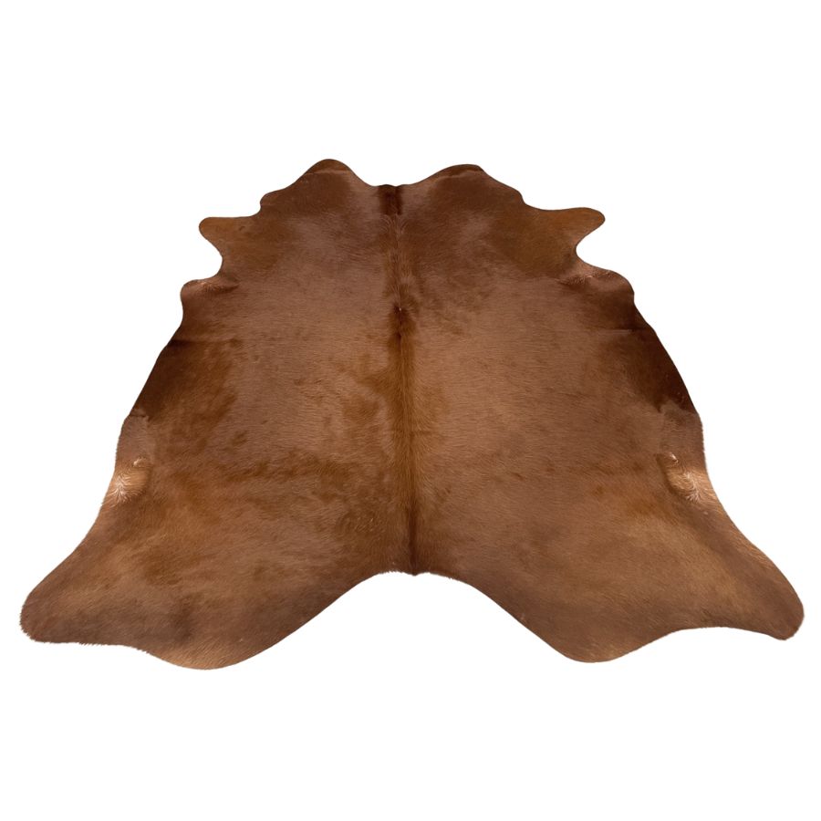 Cowhide Rug - Solid Brown (Regular)