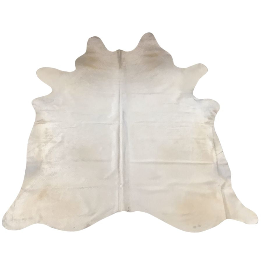 Cowhide Rug - Solid White (Large)